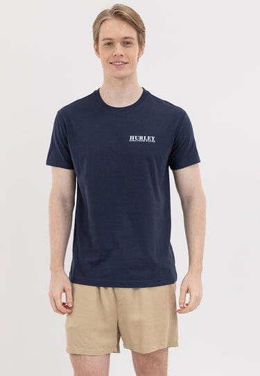LOST IN PARADISE Men's Black Iris Graphic Tee