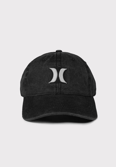 Acid-Wash Baseball Cap With Logo Embroidery