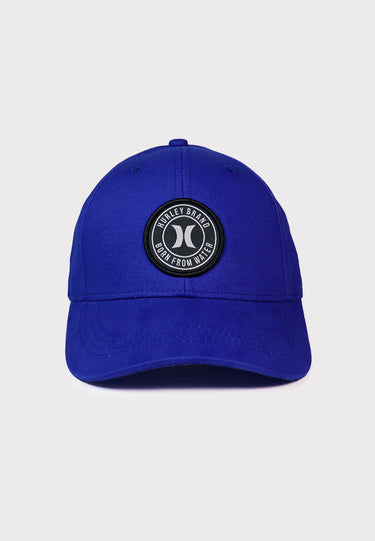 Baseball Cap With Woven Patch Logo