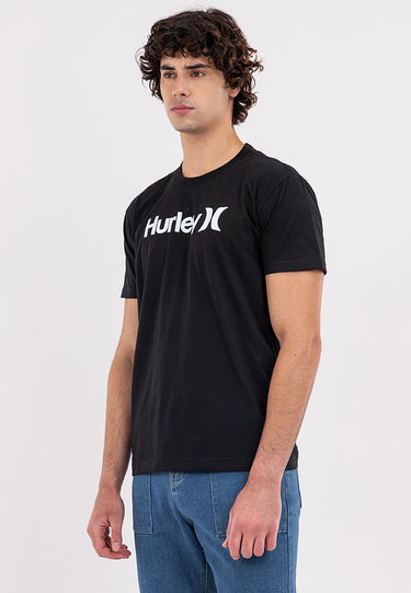 HURLEY LOGO Men's Black Graphic Tee