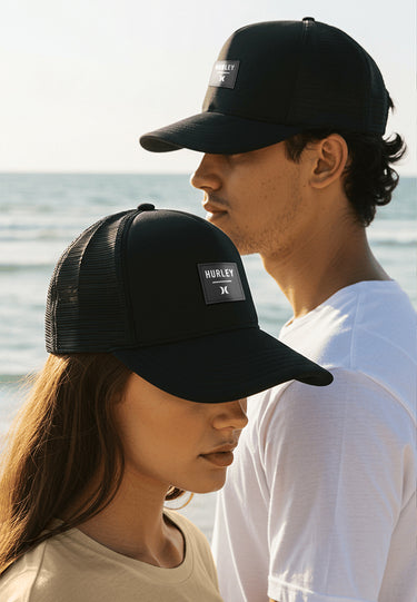 Trucker Cap With Rubber Patch Logo
