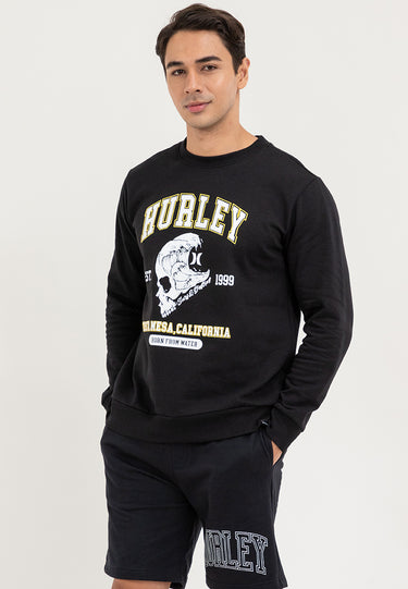Hurley Men's Black Sweatshirt