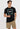 Tropical Logo Graphic Tee Black