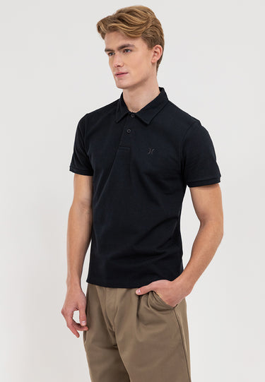 Polo Shirt with Embroidered Logo