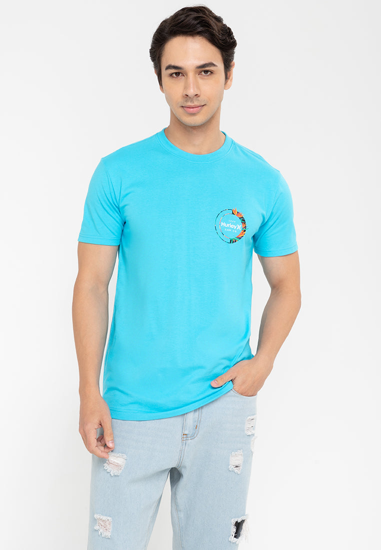 Men's Blue Atoll Graphic Tee
