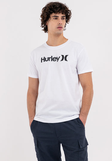 HURLEY LOGO Men's White Graphic Tee