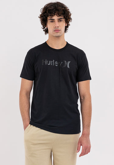 HURLEY LOGO Men's Black Graphic Tee
